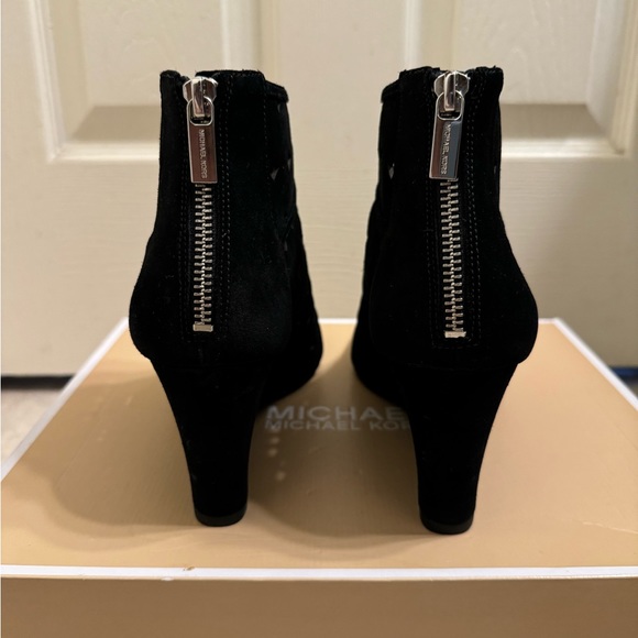 Michael Kors Uma Wedge Suede Heels - Picture 3 of 6